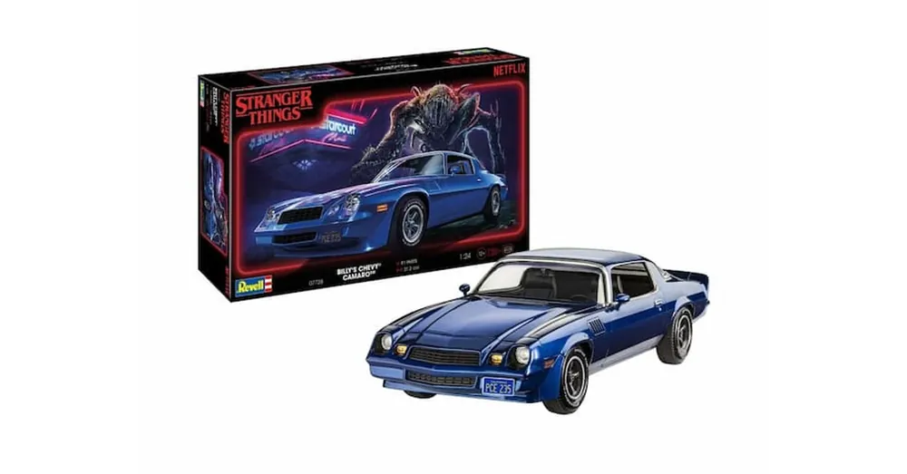 Azonnal elérhető REV-7728 Revell 1 24 Billys Chevy Camaro Stranger Things makett autó