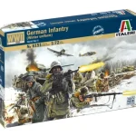 ITA-6151 Italeri 1 72 German Infantry - Winter Uniform (WWII) figura makett szett Korlátozott ajánlat
