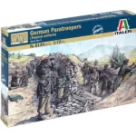 Alacsony ár ITA-6134 Italeri 1 72 German Paratr. - tropical unif. (WWII) figura makett szett