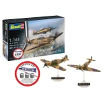 Árcsökkenés REV-73771 Revell 1 144 Starter Kit Spitfire Mk.Ia  Hurricane Mk. I makett repülő