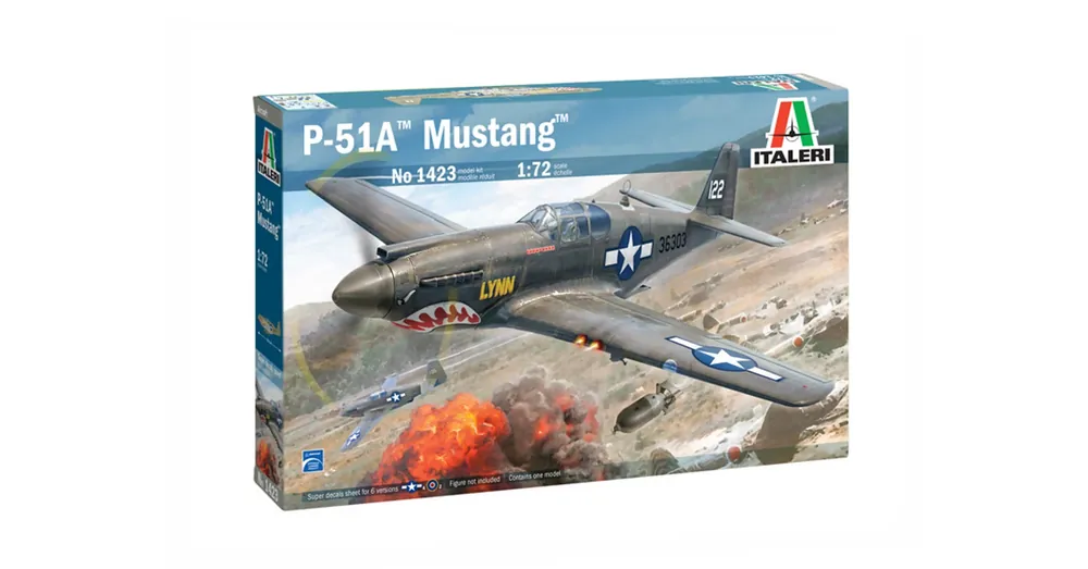 ITA-1423 Italeri 1 72 P-51B makett repülö Kedvezmény