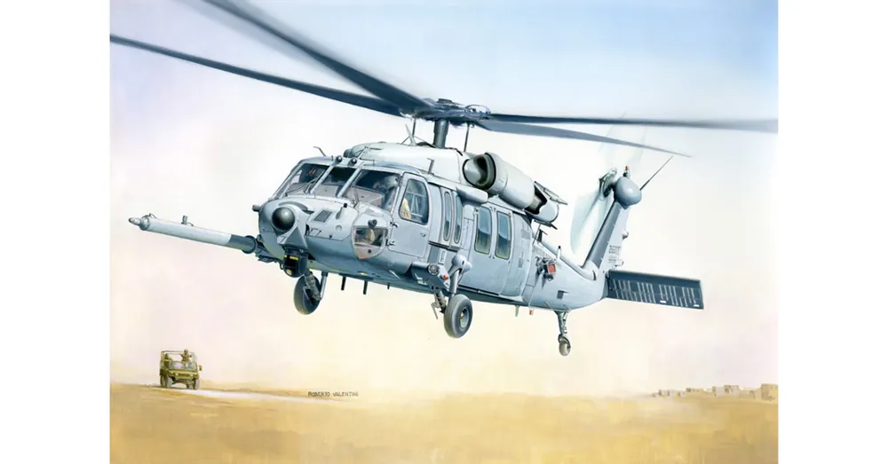 ITA-2666 Italeri MH-60K Blackhawk SOA 1 48 makett helikopter Különleges ajánlat