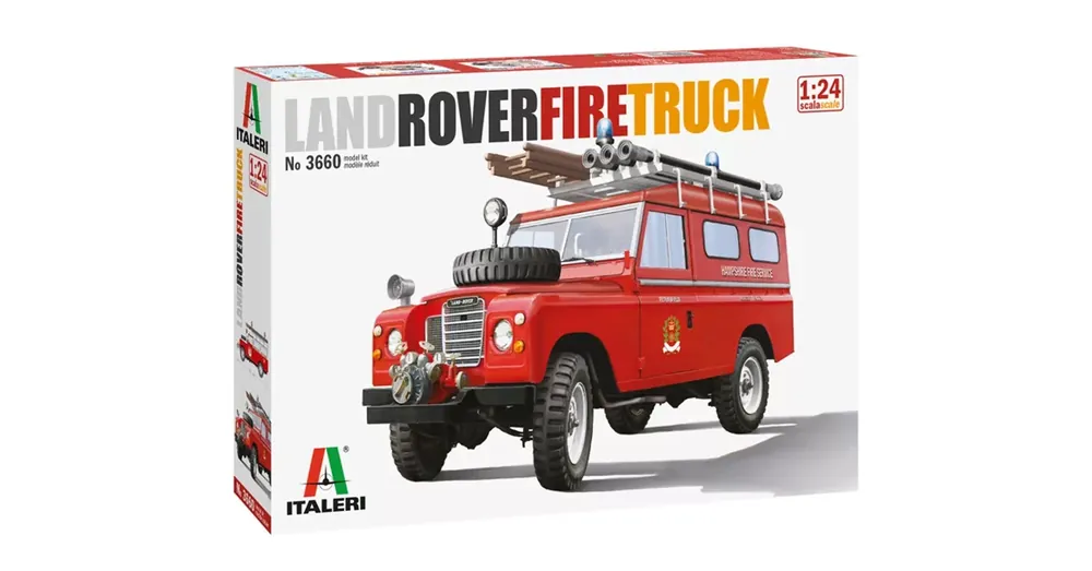 ITA-3660 Italeri 1 24 Land Rover Fire Truck autó makett Kihagyhatatlan ajánlat