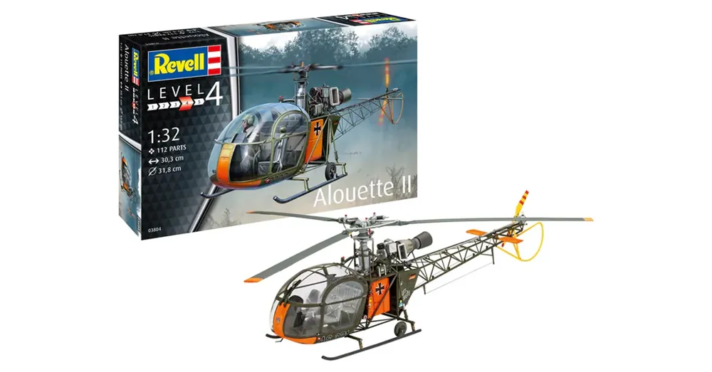 Akciós ár REV-3804 Revell 1 32 ALOUETTE II makett helikopter