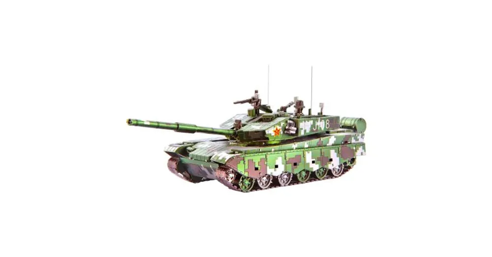 Olcsóbb Piececool 99A Main Battle Tank 3d fém makett szett