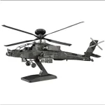 Legnépszerűbb Piececool AH-64 Apache 3d fém makett szett