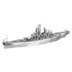 Gyors szállítás Piececool USS Missouri 3d fém makett szett