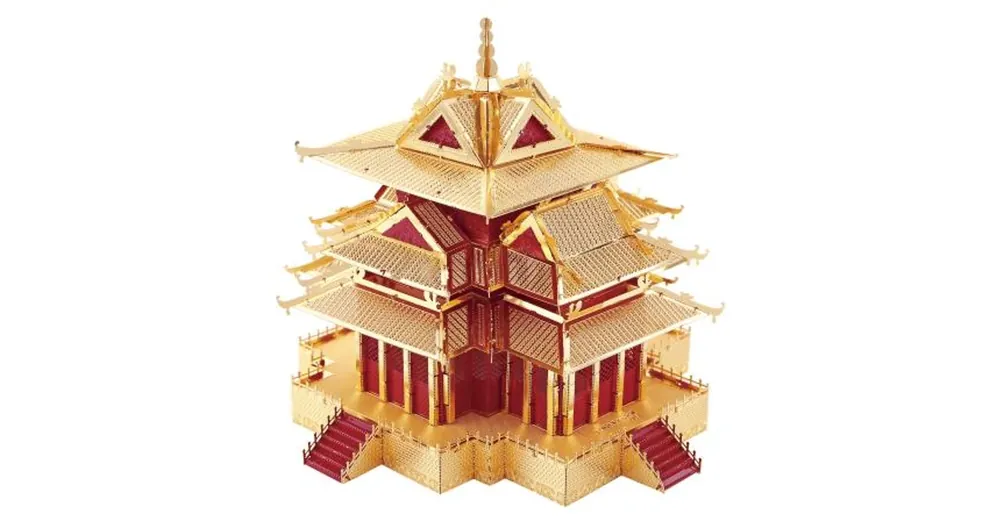 Piececool Tiltott Város Örtorony 3d fém makett szett Alacsony ár