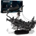 Olcsó Piececool Abyssal szellemhajó fém makett szett