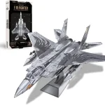 Utolsó esély Piececool Amerikai F-15 vadászgép 3d fém makett szett
