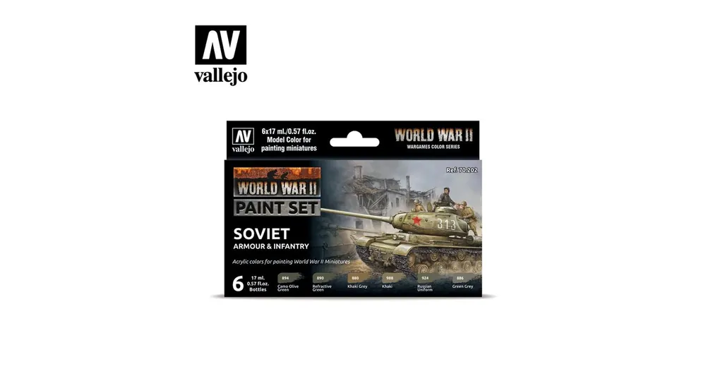 70202 Model Color - Soviet WWII Paint set Kedvezmény