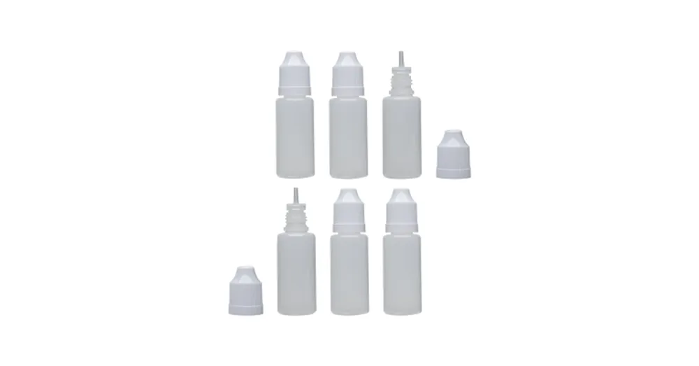 Korlátozott ajánlat Muanyag 6 darab cseppentos palack 15ml-es
