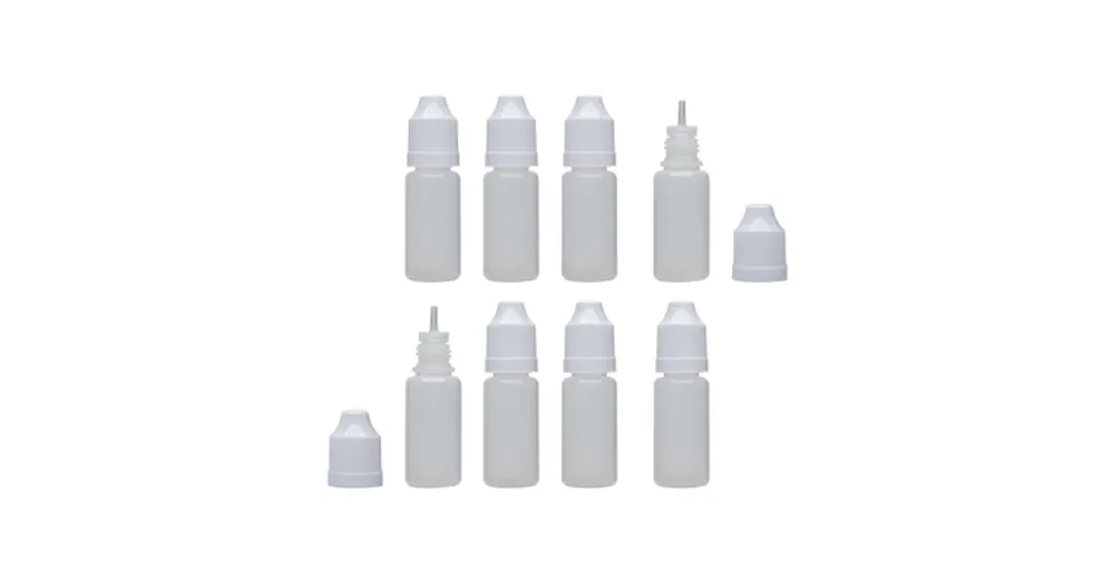 Expressz szállítás Muanyag 8 darab cseppentos palack 10ml-es