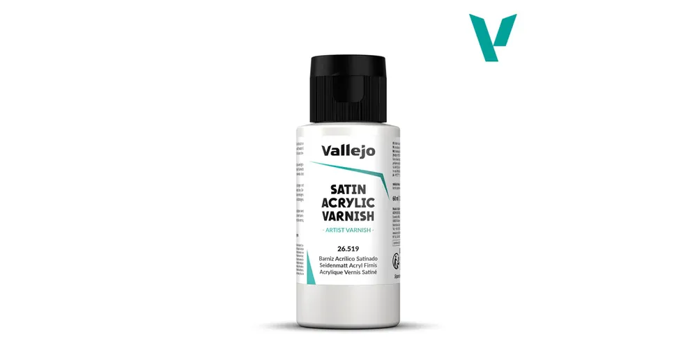 Vedd meg online 26519 Auxiliary - Permanent Satin Varnish 60 ml