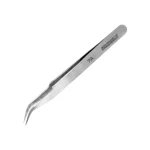 Árcsökkenés Modelcraft Extra Fine ívelt rozsdamentes acél csipesz (115 mm)