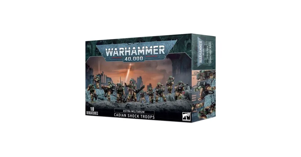 ASTRA MILITARUM CADIAN SHOCK TROOPS Népszerű
