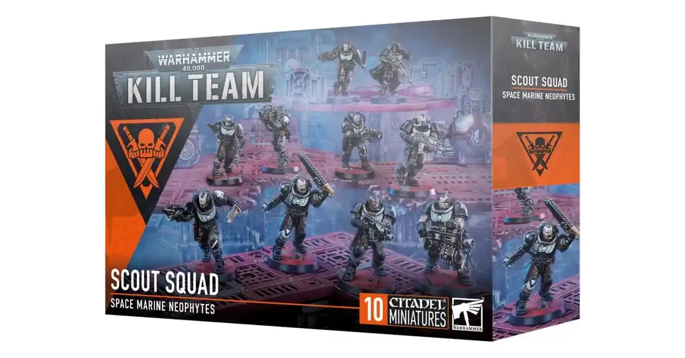 Azonnali szállítás Kill Team Space Marine Neophytes Scout Squad