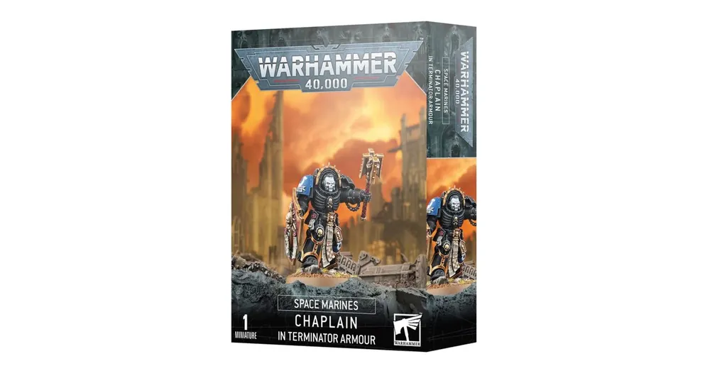 Space Marines Chaplain In Terminator Armour Expressz kézbesítés