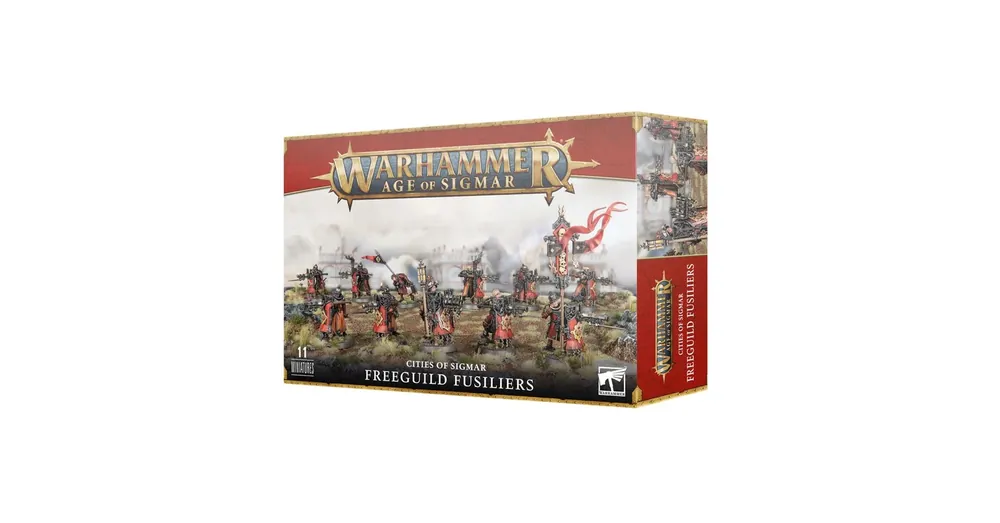 Kedvezmény CITIES OF SIGMAR FREEGUILD FUSILLIERS