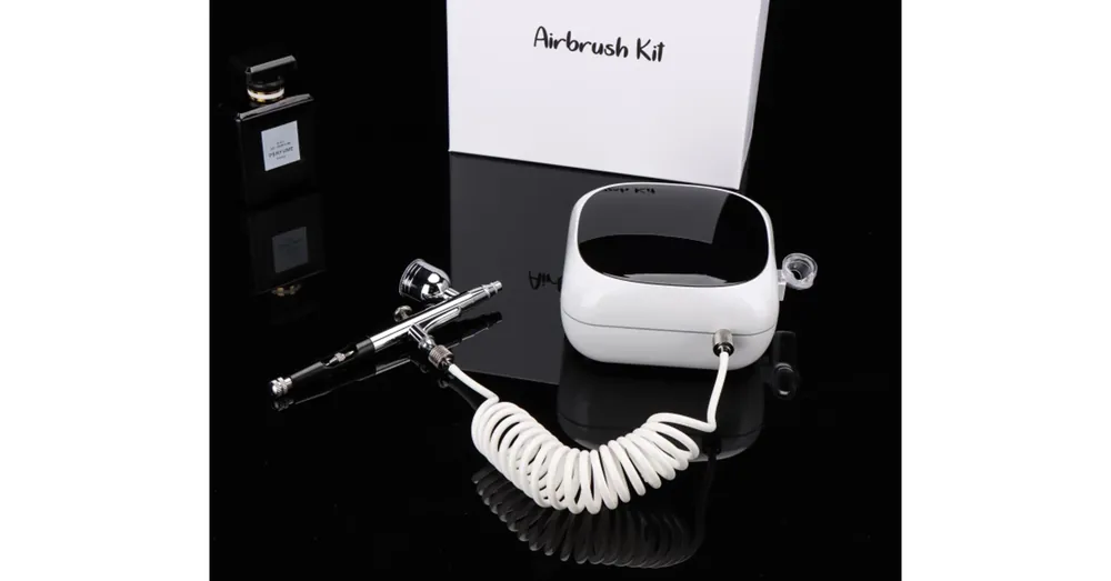 Vásárlói kedvenc Airbrush asztali festékszóró szett 220V hálózatos TMH-10