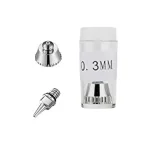 Airbrush 0.3 mm csere fúvóka és védo Ribo pisztolyokhoz Expressz kézbesítés