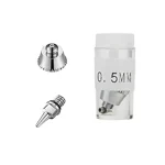 Airbrush 0.5 mm csere fúvóka és védo Ribo pisztolyokhoz Azonnali szállítás